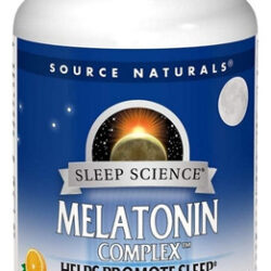 Melatonin Complex Orange 3 Mg 100 Tabs By Source Naturals
