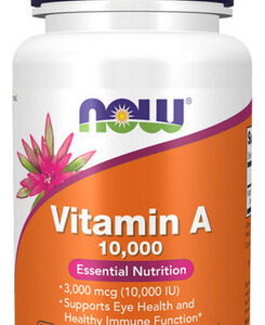 Géis De Vitamina A 100 Da Now Foods