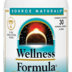 Wellness Formula Tablets 90 Tabs By Source Naturals