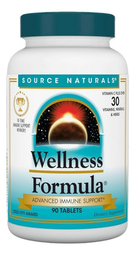 Wellness Formula Tablets 90 Tabs By Source Naturals