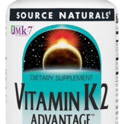 Vitamin K-2 Advantage 2200 Mcg 120 Tabs By Source Naturals