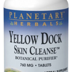 Yellow Dock Skin Cleanse 60 Comprimidos Da Planetary Herbals