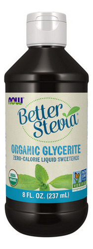 Betterstevia Glicerite 8 Oz Da Now Foods