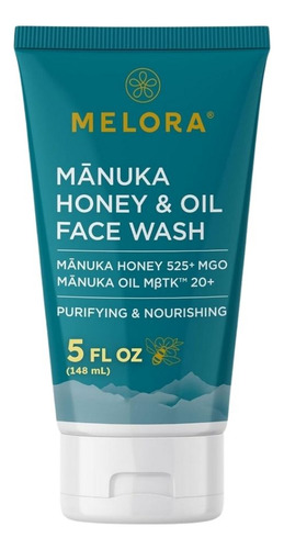 Sabonete Facial Melora Manuka Honey De 5 Onças Da Melora