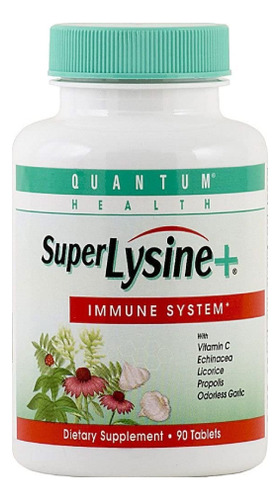 Super Lisina + 90 Comprimidos Da Quantum Health