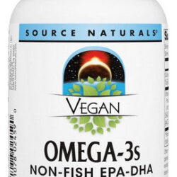 Epa-dha Vegano Ômega-3 350 Mg 60 Géis Da Source Naturals
