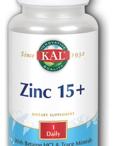 Zinco 15+ Quelatado 100 Comprimidos Da Kal