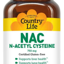 Nac (n-acetilcisteína) 750 Mg 60 Cápsulas By Country Life