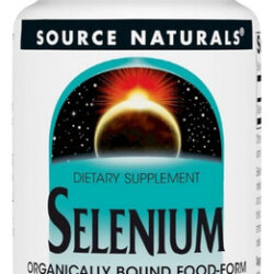 Selenium 200 Mcg 120 Tabs By Source Naturals