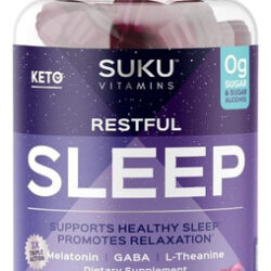 Restful Sleep Gummy 50 Count By Suku Vitamins