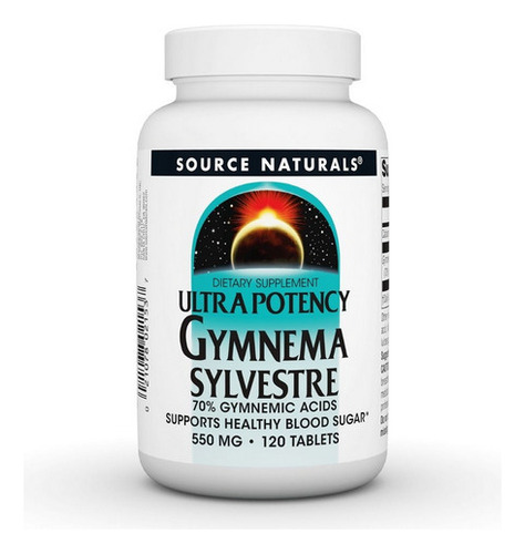 Ultra Gymnema Sylvestre 550 Mg 120 Comprimidos Da Source Nat