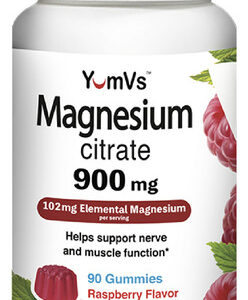 Citrato De Magnésio 900 Mg 90 Gomas Da Yum-v's