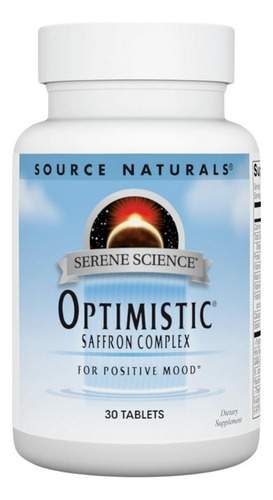 Serene Science Optimistic 30 Tabs By Source Naturals