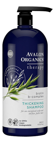 Shampoo Complexo Biotin-b 32 Oz Da Avalon Organics