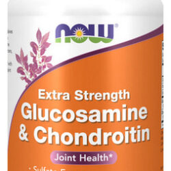 Glucosamina E Condroitina 120 Comprimidos Da Now Foods