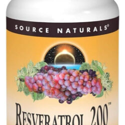 Resveratrol 200 Mg 60 Tabs By Source Naturals