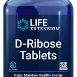 D-ribose Tablets 100 Vtabs By Life Extension