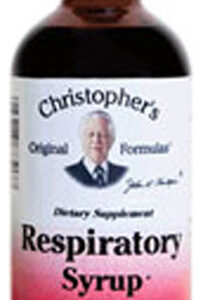 Xarope Respiratório De 4 Onças Da Dr. Christophers Formulas