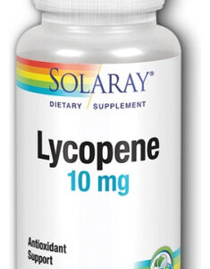 Licopeno 10 Mg 60 Cápsulas Gelatinosas Da Solaray