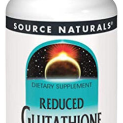 Glutathione Reduced 50 Mg 30 Tabs By Source Naturals