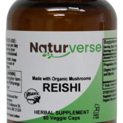 Cápsulas Em Pó Reishi Cog 60 Cápsulas Vegetais Da Naturverse