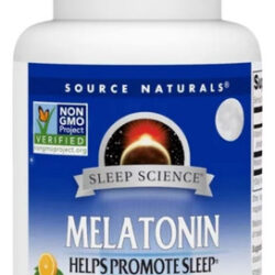 Melatonin 5 Mg Sublingual Orange 100 Tabs By Source Naturals