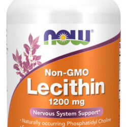 Lecitina 1200 Mg 100 Géis Da Now Foods