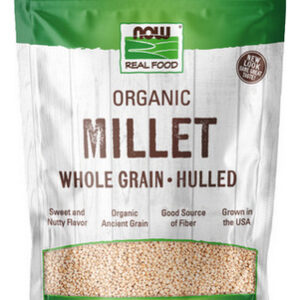 Millet Orgânico 16 Onças Da Now Foods