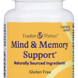 Mind And Memory Support 30 Capsules By Foster And Thrive