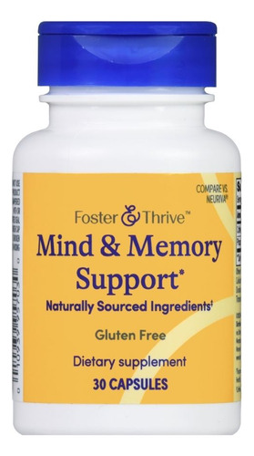 Mind And Memory Support 30 Capsules By Foster And Thrive