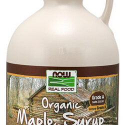 Xarope De Ácer Orgânico Grau B 32 Onças Da Now Foods