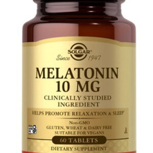 Melatonina 10 Mg 60 Comprimidos Da Solgar