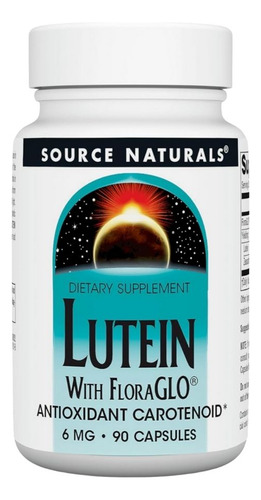 Lutein 6 Mg 90 Caps By Source Naturals
