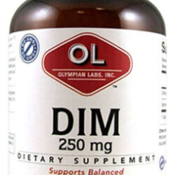 Dim (diindolilmetano) 250 Mg 30 Cápsulas Da Olympian Labs