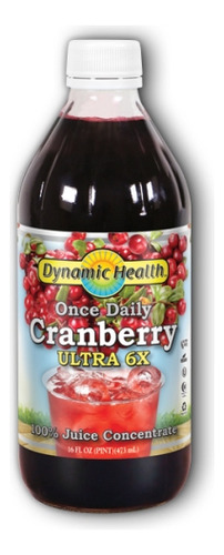 Cranberry Ultra 6 X 16 Onças Da Dynamic Health Laboratories