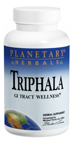 Purificador Ayurvédico Tradicional Triphala 1000 Mg 180 Comp