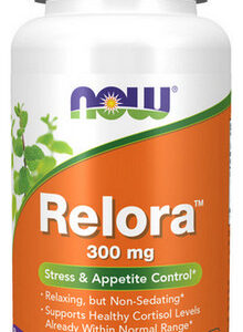 Relora 300 Mg 60 Cápsulas Da Now Foods