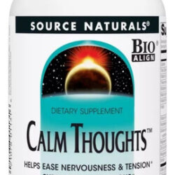 Calm Thoughts 90 Tabs By Source Naturals