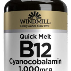 Vitamina B12 1000 Mcg, Sublingual, 100 Comprimidos, Da Windm