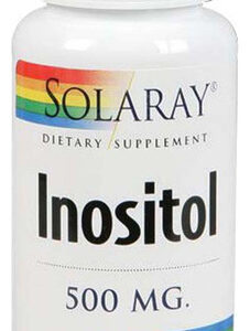 Inositol 500 Mg 100 Cápsulas Da Solaray