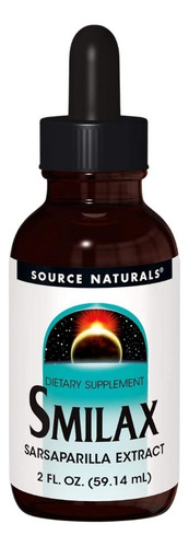 Extrato De Salsaparrilha Smilax 2 Onças Da Source Naturals
