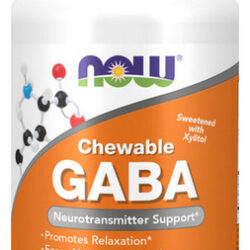 Gaba 250 Mg, Sabor Laranja, 90 Comprimidos Para Mastigar | B
