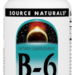 Vitamin B-6 100 Mg 250 Tabs By Source Naturals