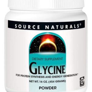 Glycine Powder 453.6 Gm 16 Oz By Source Naturals