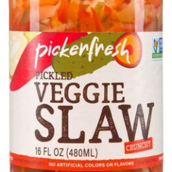 Pickled Veggie Slaw 16 Oz(case Of 6) By Pickerfresh