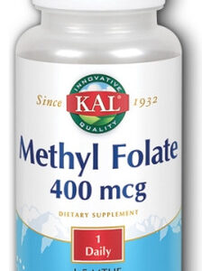 Folato De Metilo Não Transgênico 400 Mcg 90 Unidades Da Kal