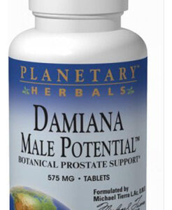 Damiana Male Potential 575 Mg 180 Tabs By Planetary Herbals