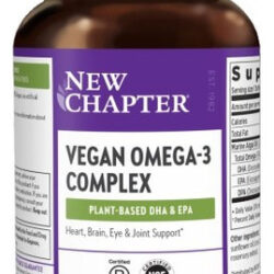 Complexo Vegano De Ômega 3 30 Contagens Por Novo Capítulo
