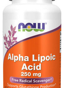 Ácido Alfa Lipóico 250 Mg 120 Cápsulas | By Now Foods