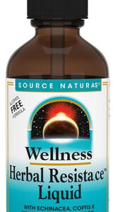 Fórmula Líquida Sem Álcool Wellness Herbal Resistance 4 Fl O